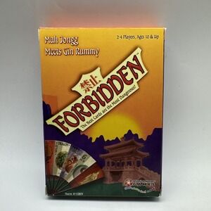 2004 Winning Moves Forbidden Card Game, Mah Jongg Meets Gin Rummy